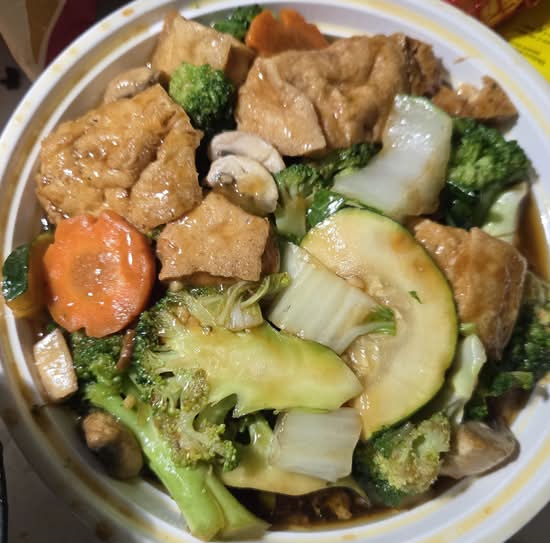 Tofu with Mixed Vegetable