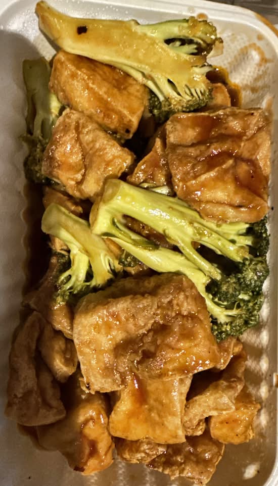 Tofu in General Tso's Sauce