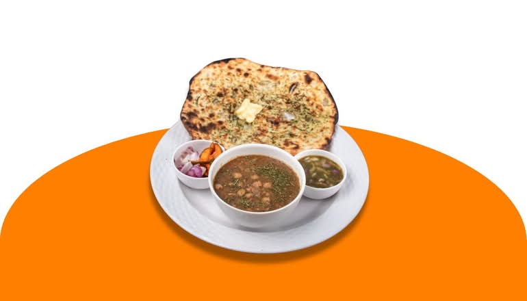 Patate / Aloo Kulcha 2 Mcx (Avec/ with Channa)