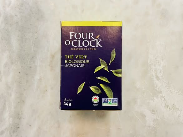 Thé vert Biologique Japonais Four O'Clock / Japanese Organic Green Tea Four O'Clock