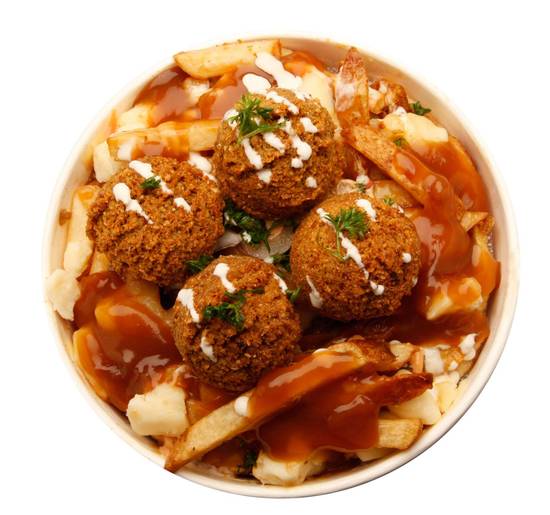 Poutine Falafel (Végé)