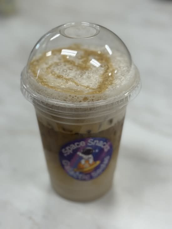 Dirty Chai iced latte