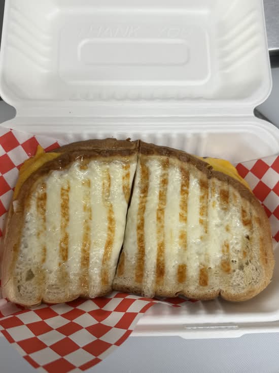 Triple Grilled Cheese Panini