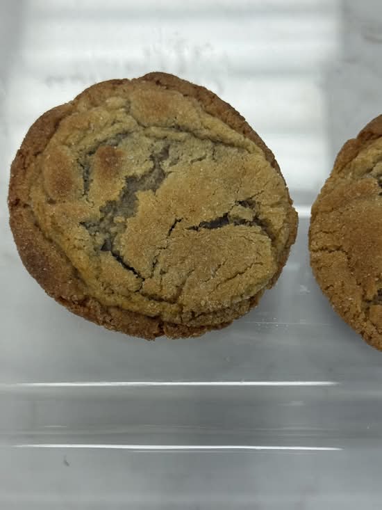Sourdough peanut butter cookie