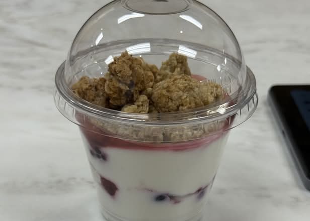 Yogurt and berries Parfait
