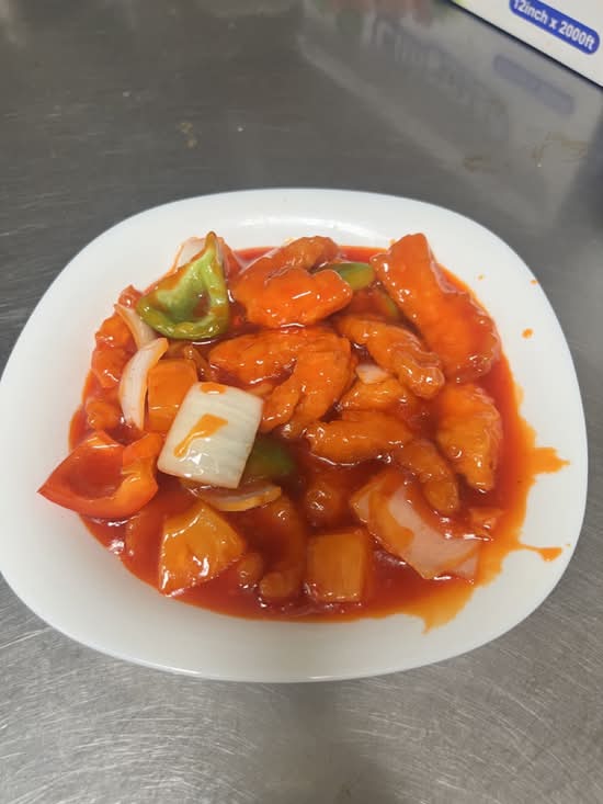 Sweet and Sour Chicken with Pineapple