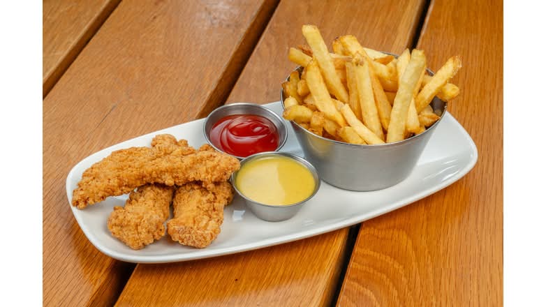 Kids' Chicken Strips + Fries