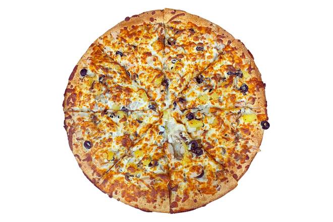 Chicken Alfredo Pizza