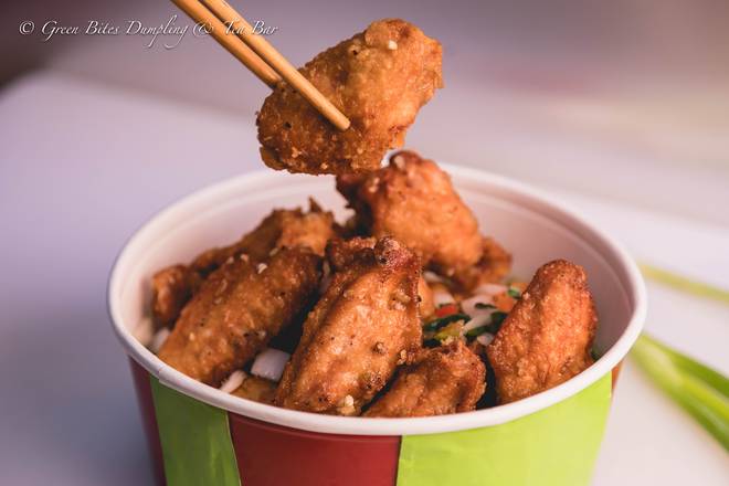 A4.Bucket(40pcs)-Crispy Spicy Chicken Wings