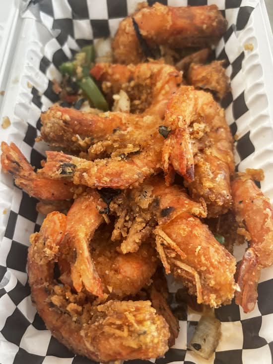 A6. Crispy Spiced Fried Shrimp 🌶️