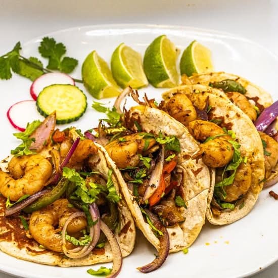 Tacos aux crevettes