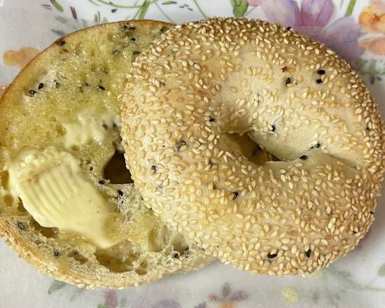 Buttered Bagel Sandwich