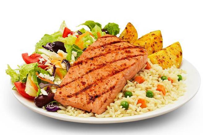 Salmon Fillet Meal