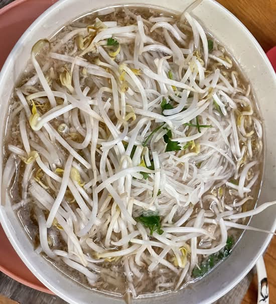 #3 Pho Noodle with Brisket and Well Done Flank