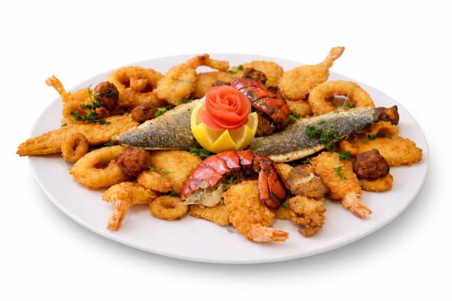 Assiette Friture Royale