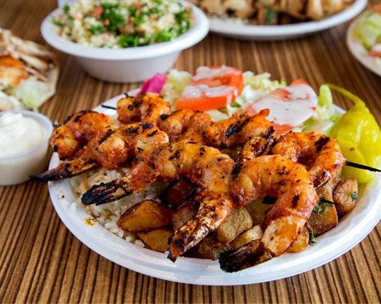Plat de crevettes / Shrimp Plate