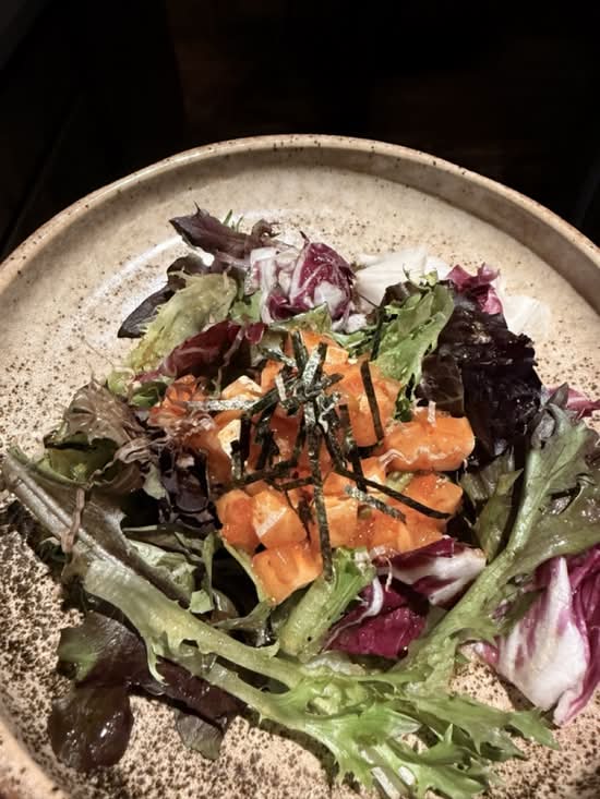 Spicy Salmon Salad / New Item