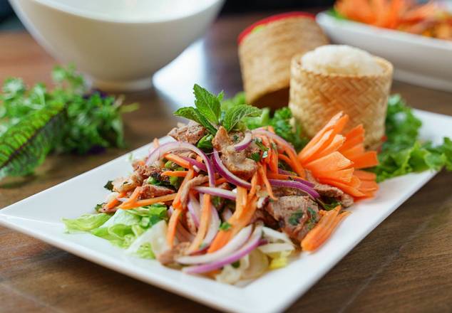 Moo Yang Num Tok Salad