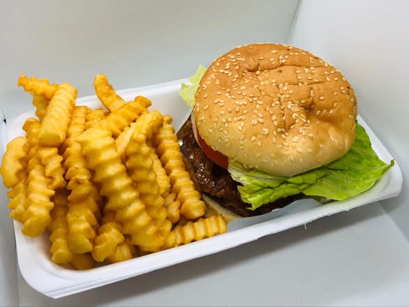 BBQ Burger Meal