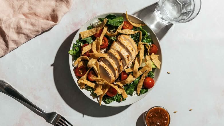 Chicken Tostada