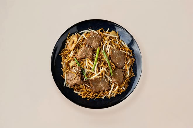 Soy Sauce Noodles / Nouilles au Sauce Soya