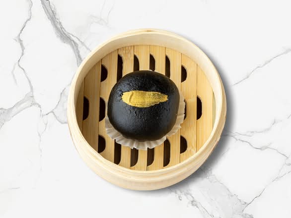 Black Gold Molten Bun / Bao Noir Doré Coulant