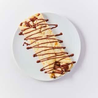 Crêpe bananes et Nutella / Bananas and Nutella Crepe