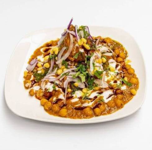Samosa Channa Chaat