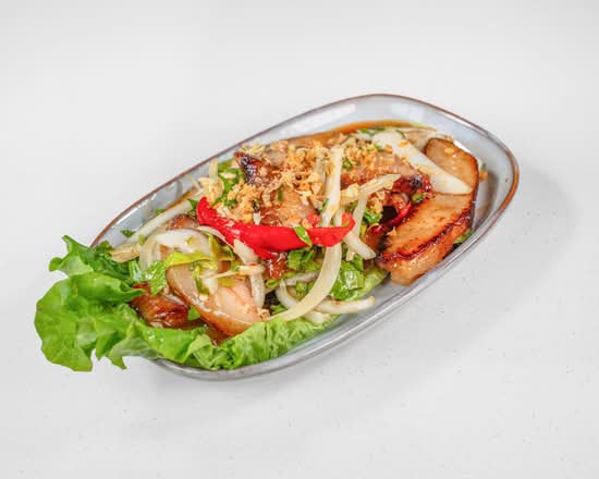 A1. Spicy Salad Grilled Pork Jowl
