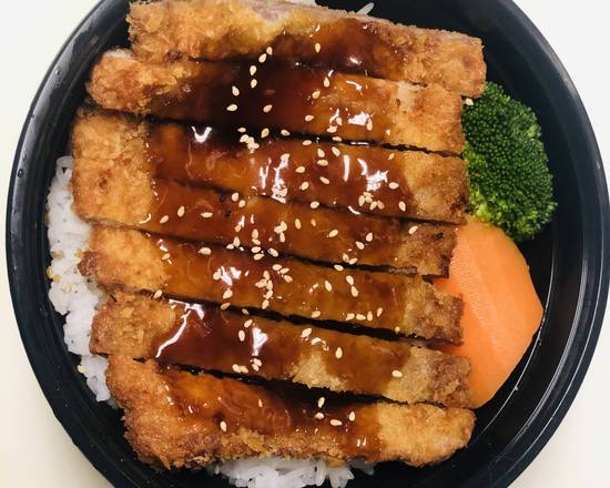 #0357. Katsu Rice Bowl (deep fried pork chop)