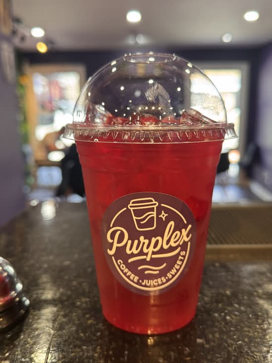 Hibiscus (Watermelon) Iced Tea (14 oz)