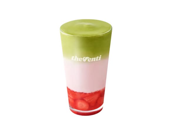 Strawberry Matcha Foam Latte