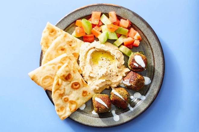 Barak's Falafel Hummus Platter