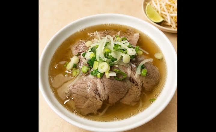 211. Well Done Brisket Rice Noodle Soup
