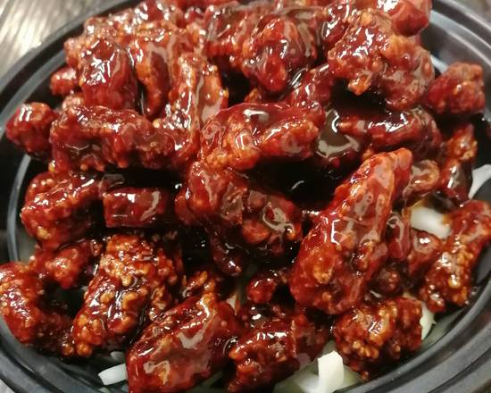 43. Ginger Beef (Neua Jien)