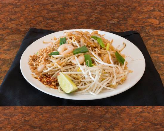 81. Thai Fried Noodles (Pad Thai ) Tamarind Sauce