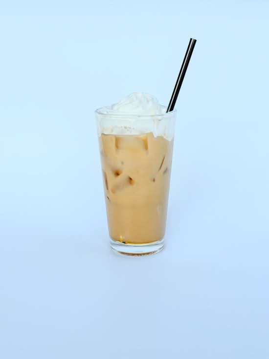 French Vanilla Iced Latte