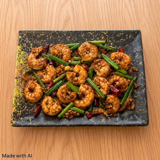Szechuan Shrimp Dry