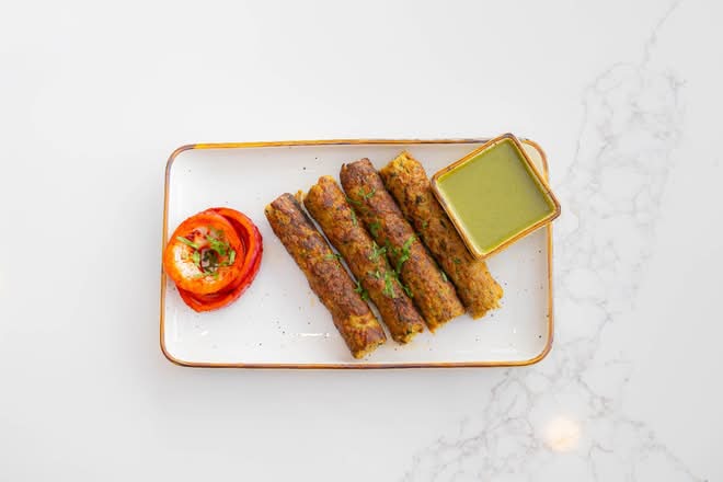 Mutton Seekh Kebab