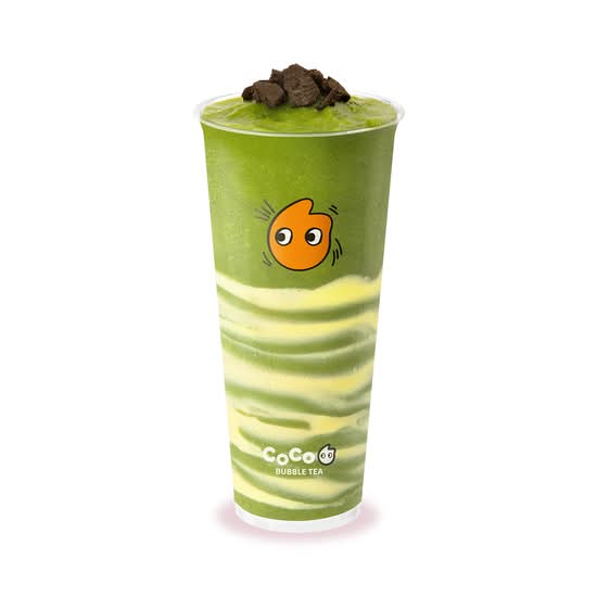 Matcha Cookies Cream Swirl Smoothie