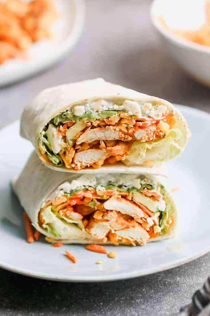 Wrap au poulet Buffalo XL/Buffalo Chicken Wrap XL (halal)