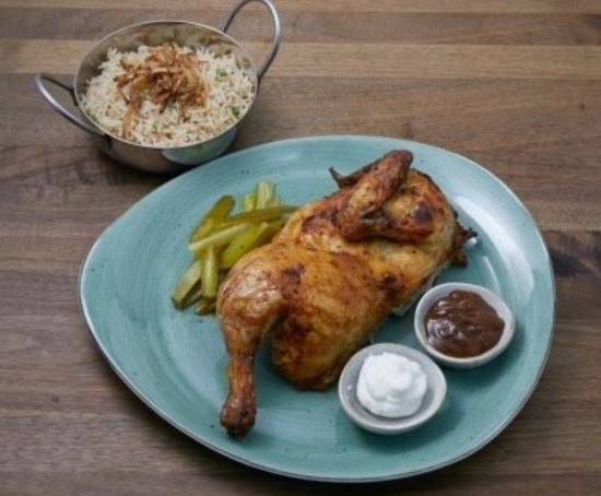 1/2 BBQ Boneless Chicken Meal