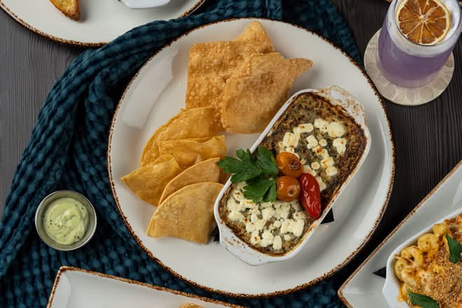 Mushroom & Spinach Dip