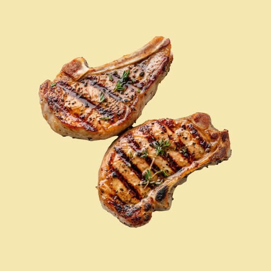 Grilled Pork Chop Meal