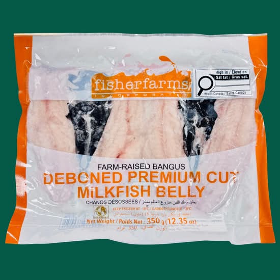 Milkfish Belly, 350g, Fisherfarms