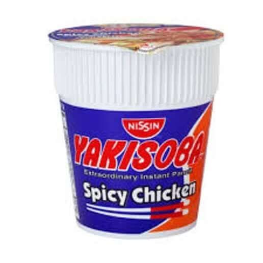 Nissin Inst Noodle Cup Yakisoba Spicy Chicken 77g