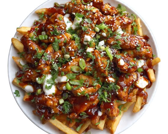 La Chicken Manchurian Poutine