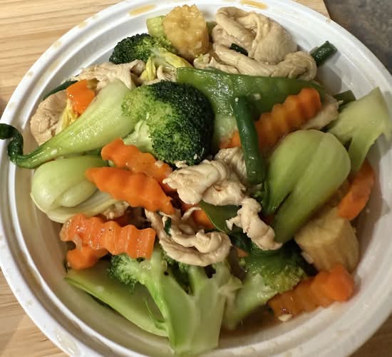 Mixed Vegetables with Chicken