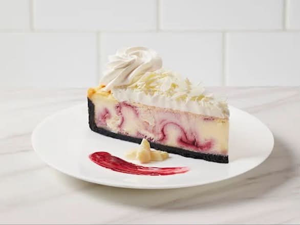 White chocolate raspberry Cheesecake