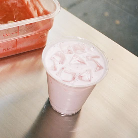 Strawberry Milk.